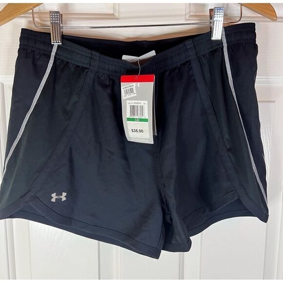 NWT Under Armour Running Shorts with Brief Underneath Size‎ Large - Picture 1 of 5